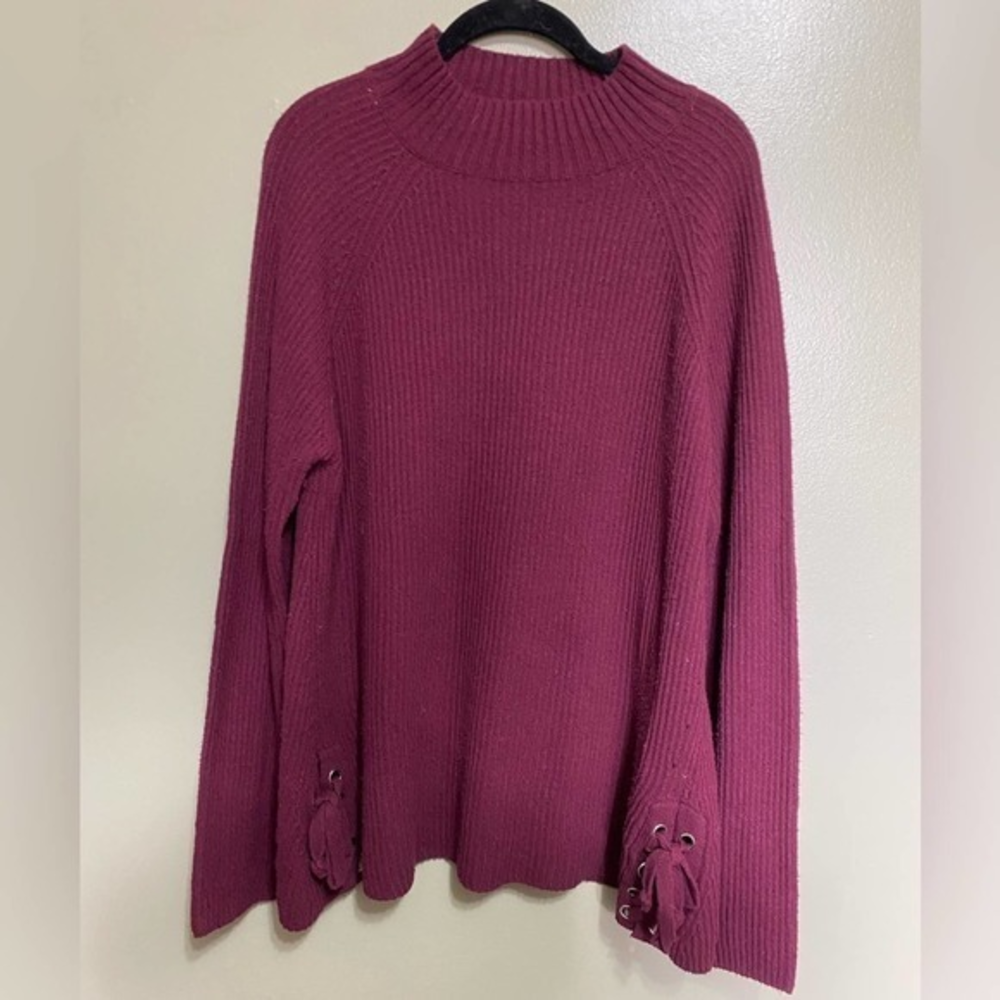 Andree by Unit Mock Neck Sweater, Size M